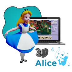 Alice 3d - КИБЕРшкола программирования для детей, компьютерные курсы для школьников, начинающих и подростков - KIBERone г. Анапа