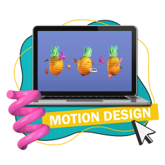 Motion Дизайн - КИБЕРшкола программирования для детей, компьютерные курсы для школьников, начинающих и подростков - KIBERone г. Анапа