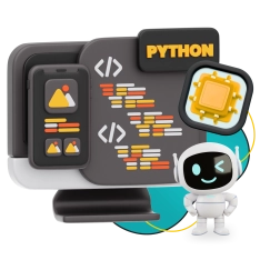 Мой первый сайт с мозгами: Python + AI - КИБЕРшкола программирования для детей, компьютерные курсы для школьников, начинающих и подростков - KIBERone г. Анапа