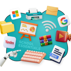 Цифровая база для школьника - КИБЕРшкола программирования для детей, компьютерные курсы для школьников, начинающих и подростков - KIBERone г. Анапа