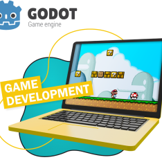Godot.  Основа создания легендарных игр - КИБЕРшкола программирования для детей, компьютерные курсы для школьников, начинающих и подростков - KIBERone г. Анапа