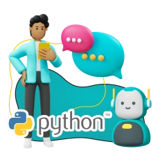 Умный чат-бот на Python на Telegram - КИБЕРшкола программирования для детей, компьютерные курсы для школьников, начинающих и подростков - KIBERone г. Анапа