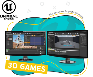 Unreal Engine 4. Игровой движок - Школа программирования для детей, компьютерные курсы для школьников, начинающих и подростков - KIBERone г. Анапа