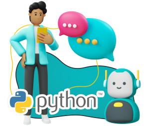 Умный чат-бот на Python - Школа программирования для детей, компьютерные курсы для школьников, начинающих и подростков - KIBERone г. Анапа
